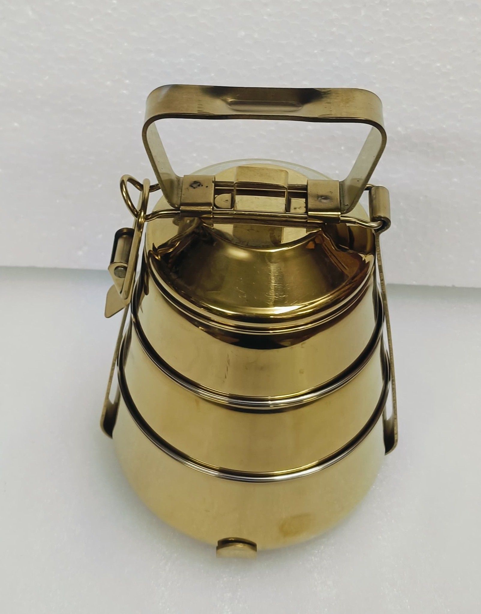 Vintage Copper Tiffin or Vintage Brass Piece