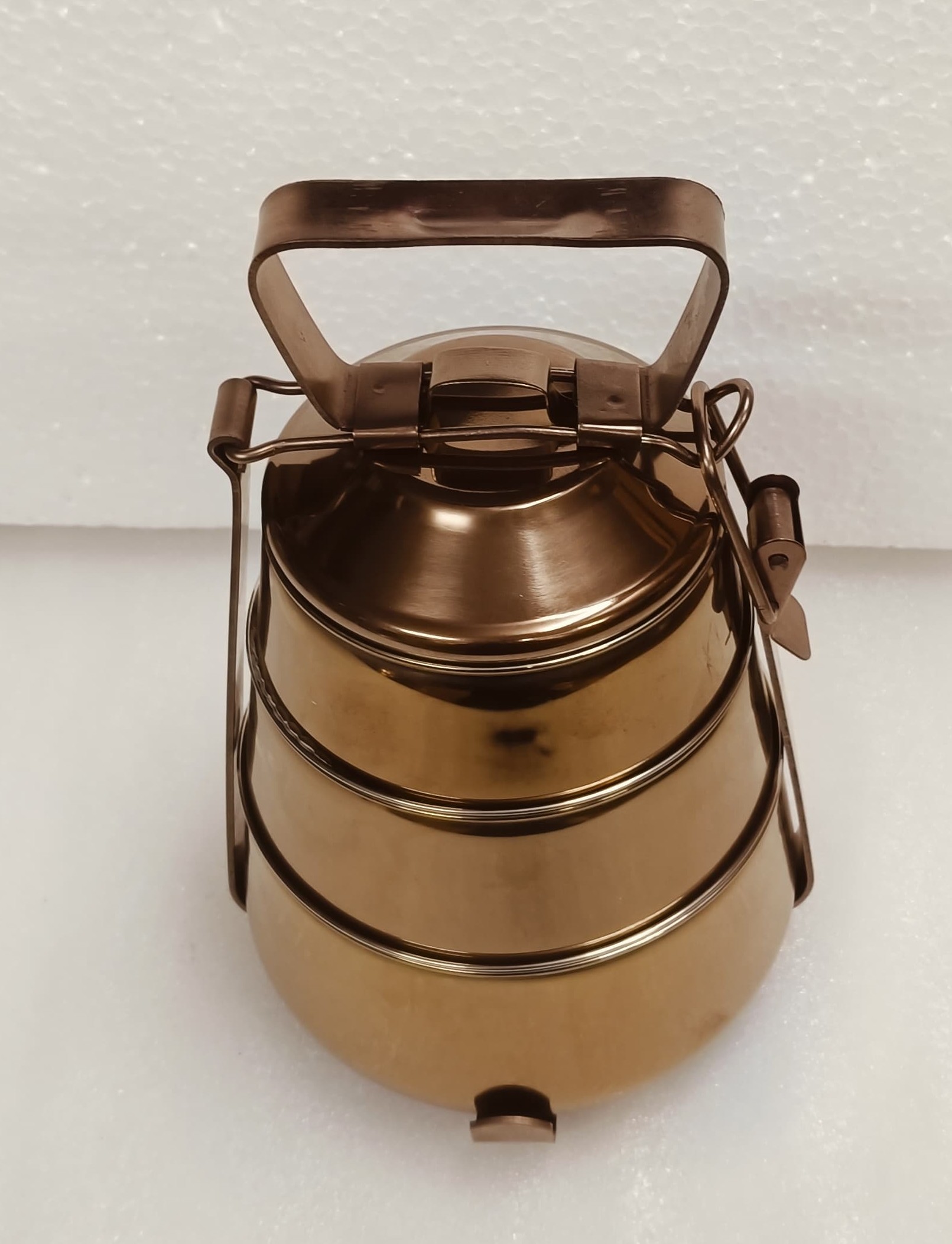 Vintage Copper Tiffin or Vintage Brass Piece