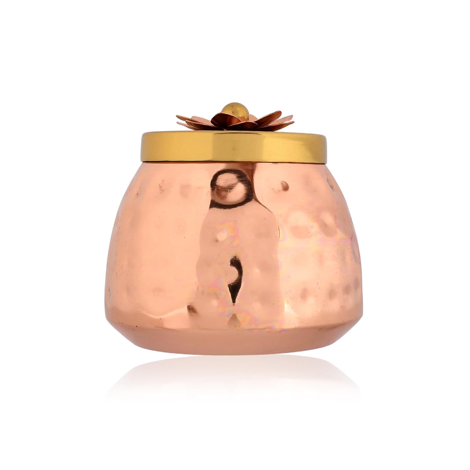 Dry Fruit Bowl Copper Plated Jars