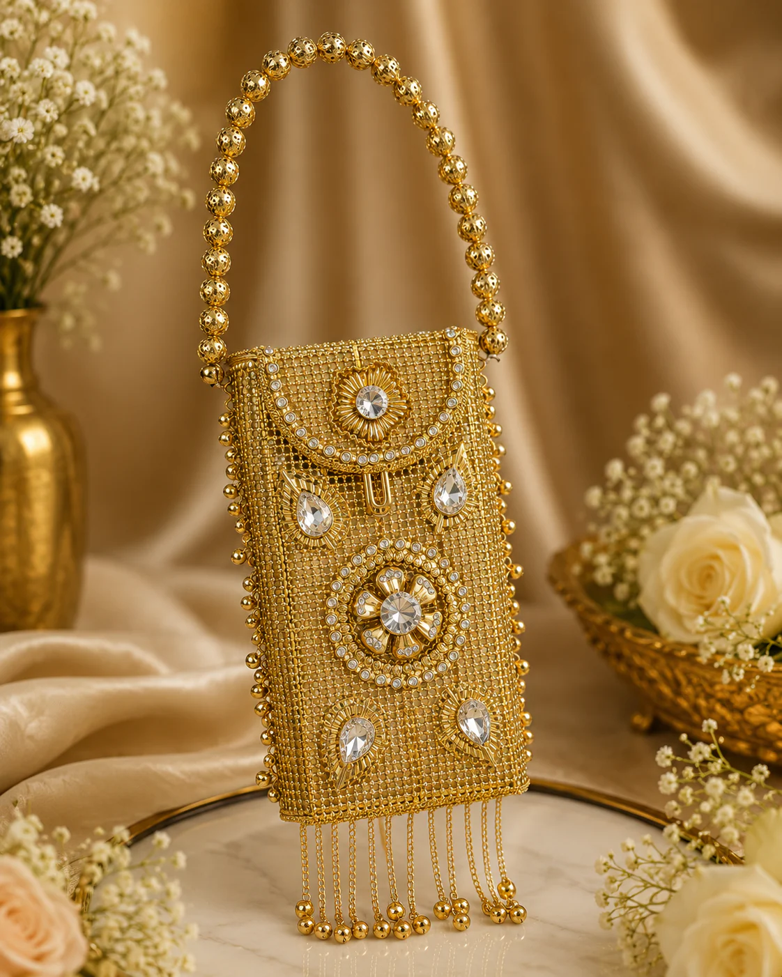 Chandi Or Gold Batua  Sling wallet for mobile