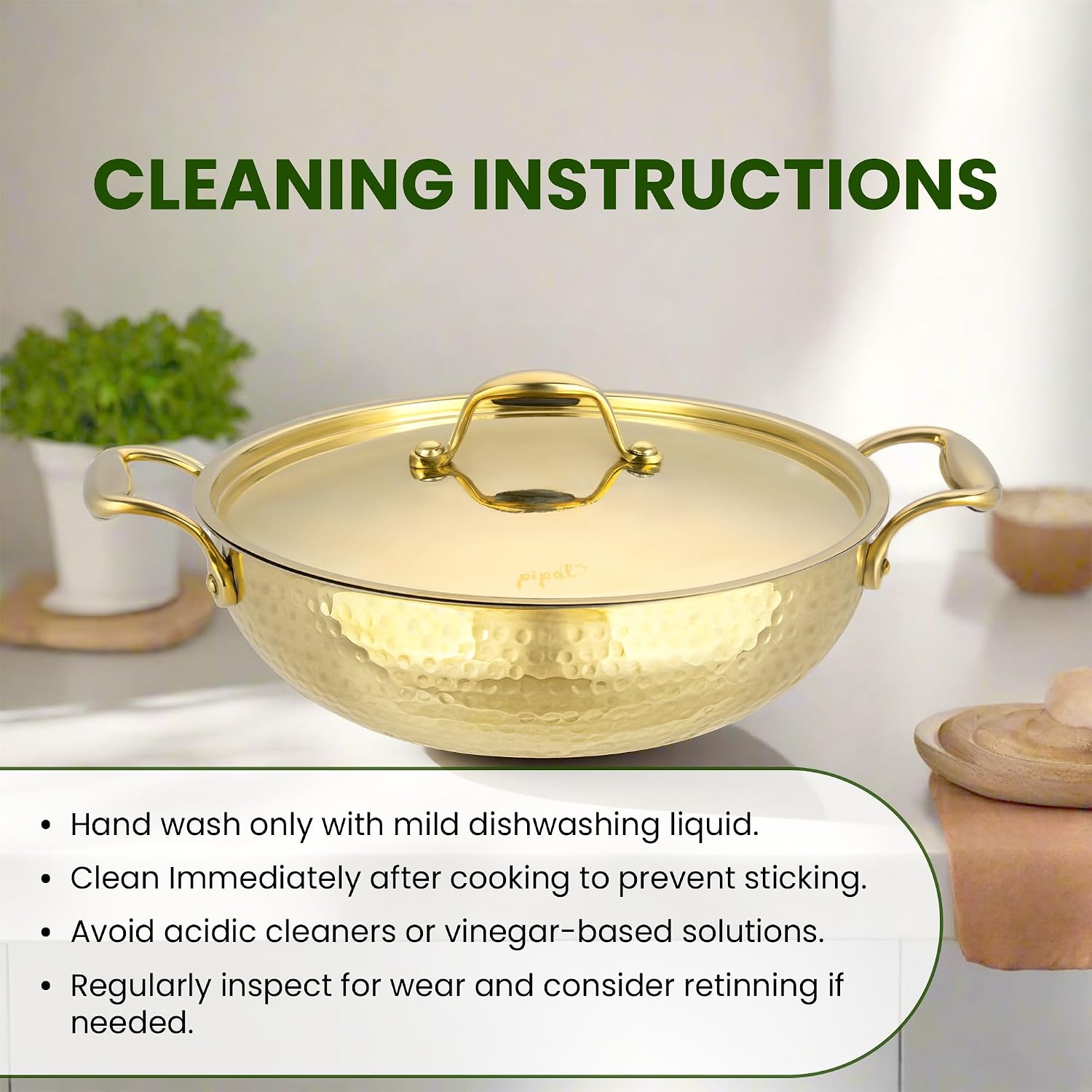 Heritage Range Of Brass Kitchenware
