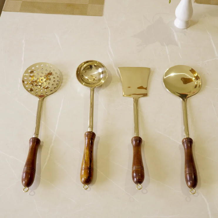 Brass Regal Laddle Set