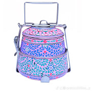 Handpainted Multi-Tier Heritage Tiffin