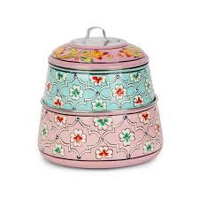 Handpainted Multi-Tier Heritage Tiffin