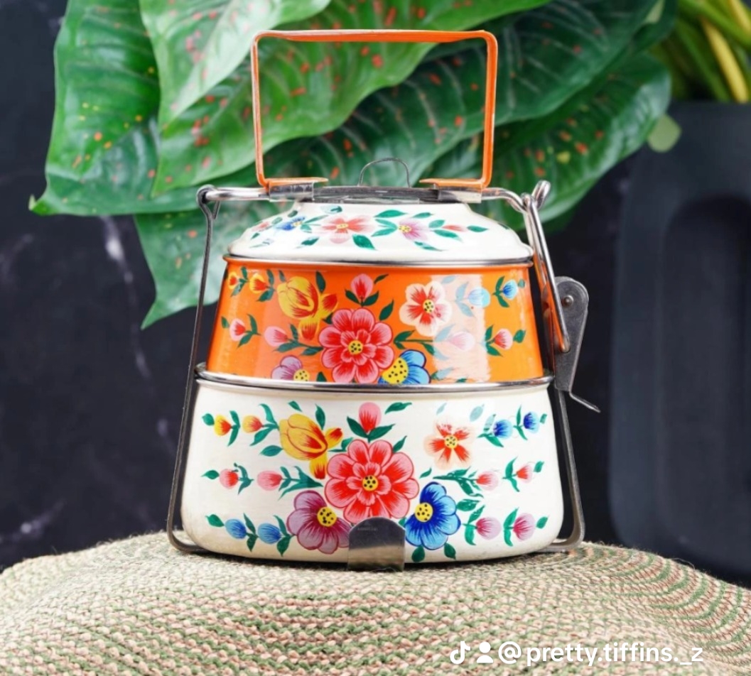 Handpainted Multi-Tier Heritage Tiffin