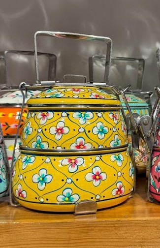 Handpainted Multi-Tier Heritage Tiffin