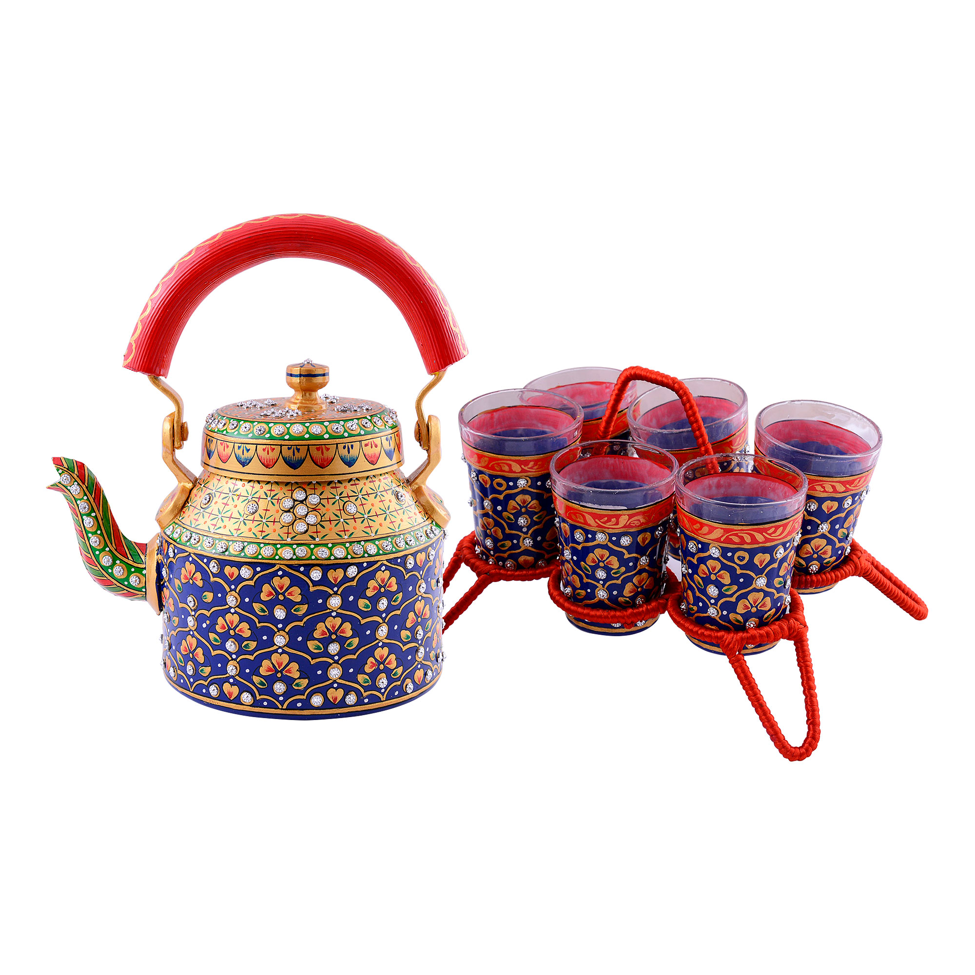 Heritage Tea & Cutting Chai Glass Set