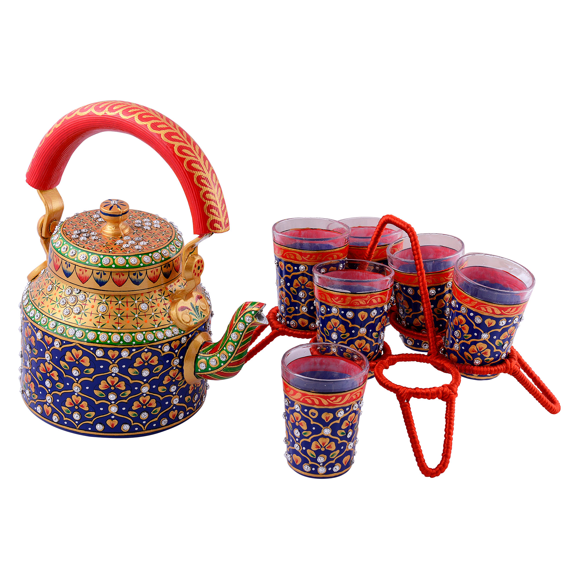 Heritage Tea & Cutting Chai Glass Set
