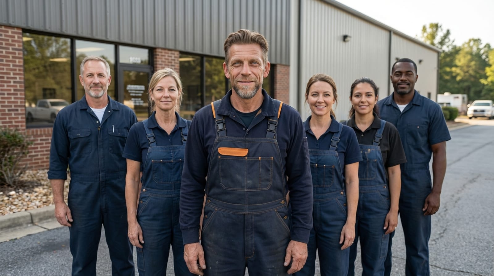 Chattanooga Septic Tank professional technician inspecting septic tank system in Chattanooga, TN