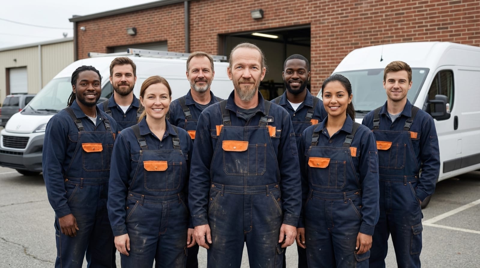Septic Tank Installation Wilmington team installing a septic tank in Wilmington, NC residential property