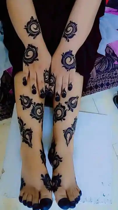 نقش حناء 1/4