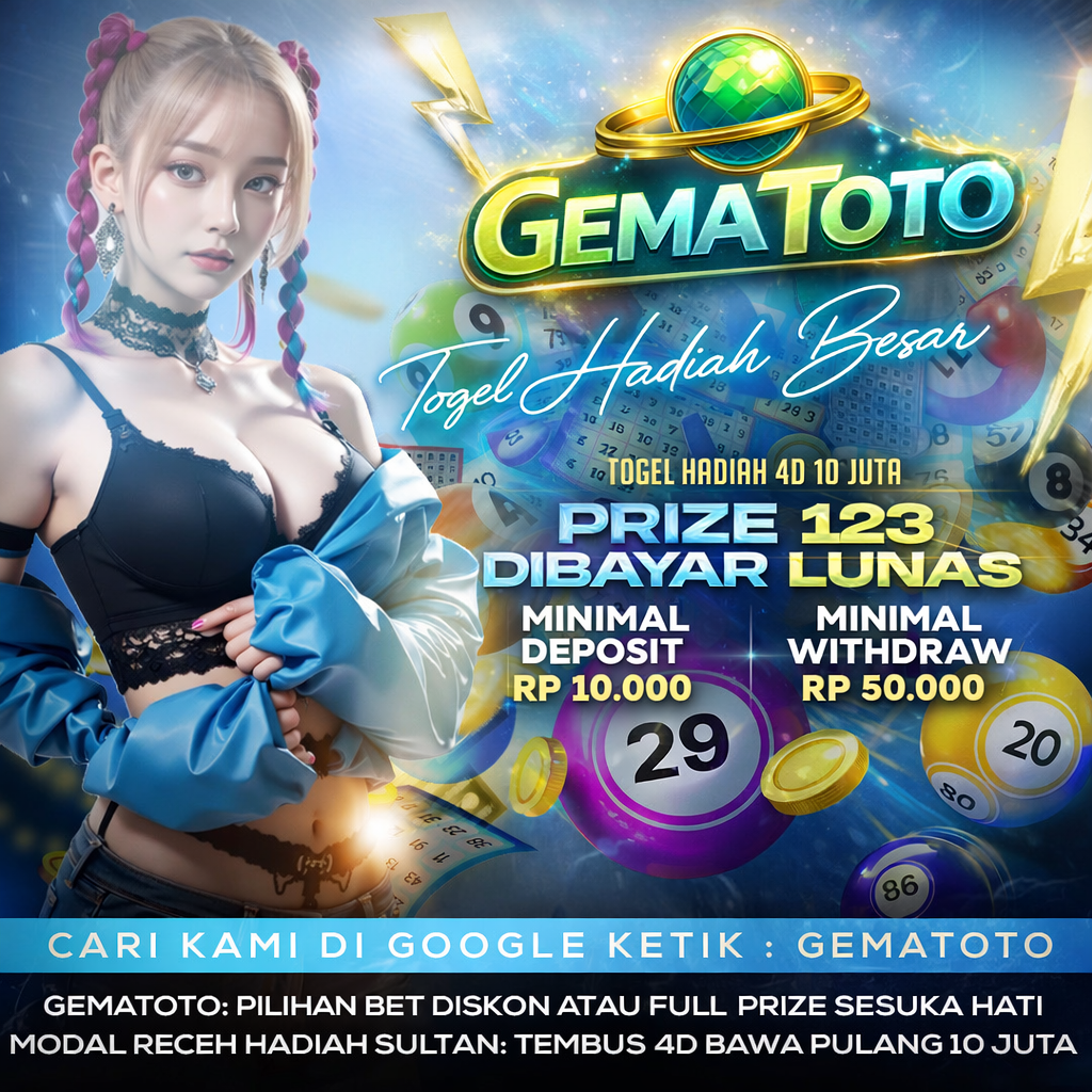 GEMATOTO ~ Halaman Unik Situs Toto Slot Online Resmi Pasaran Togel Pools Terlengkap x97