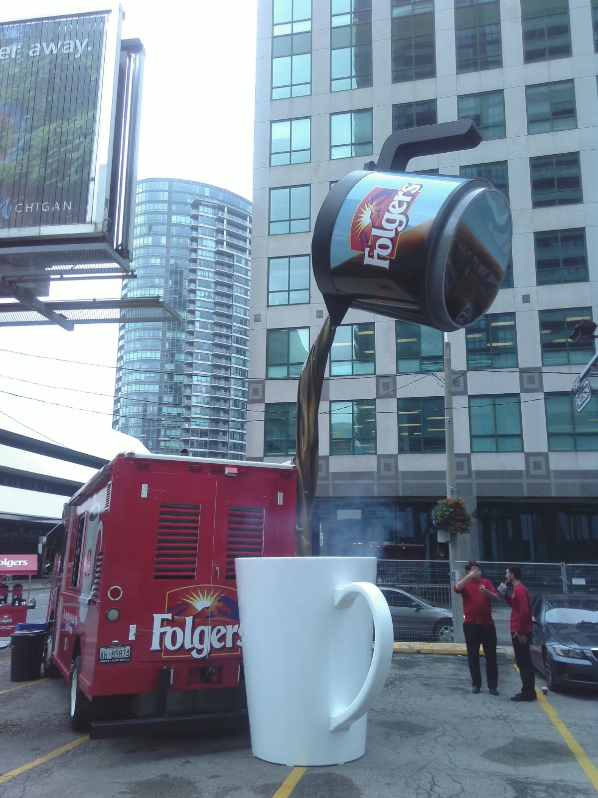 Folgers Mobile Coffee Activation