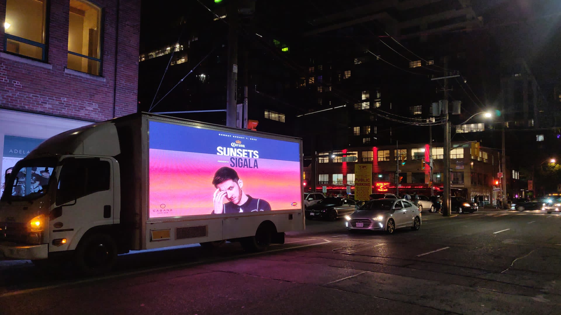 Mobile LED Display Truck