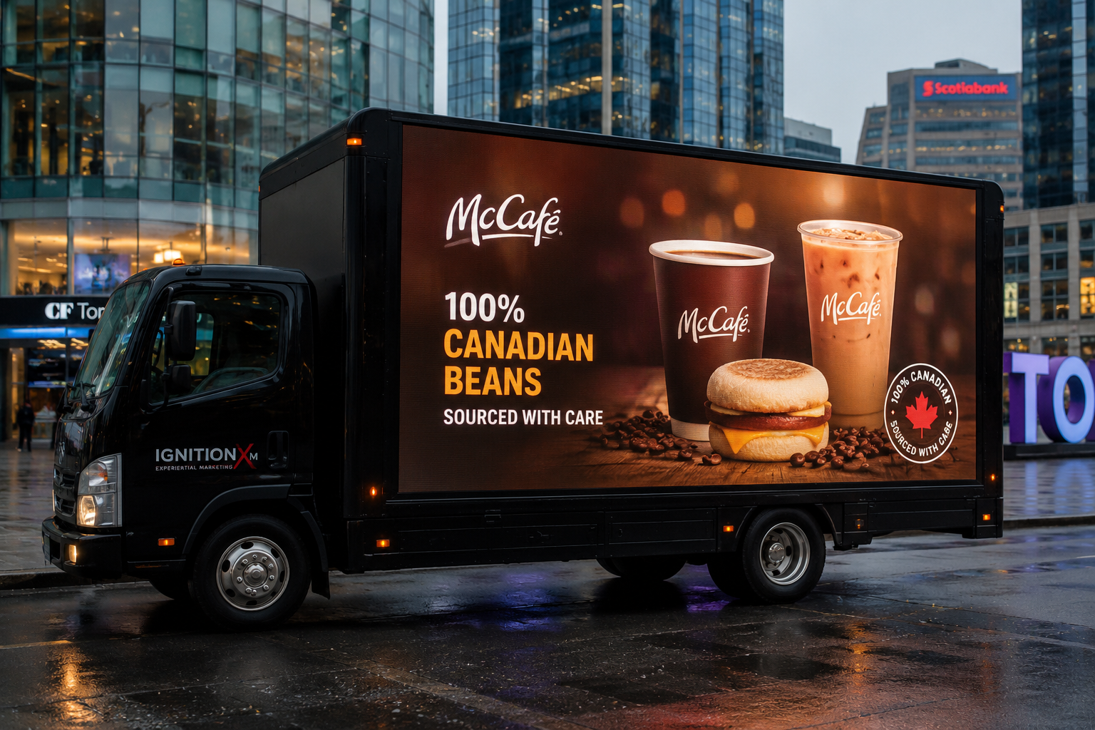 Mobile LED Display Truck