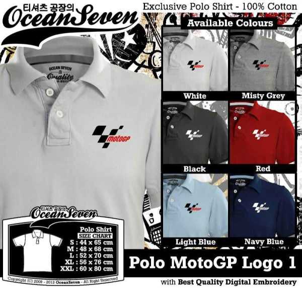 Kaos polo otomotif Polo Shirt MotoGP