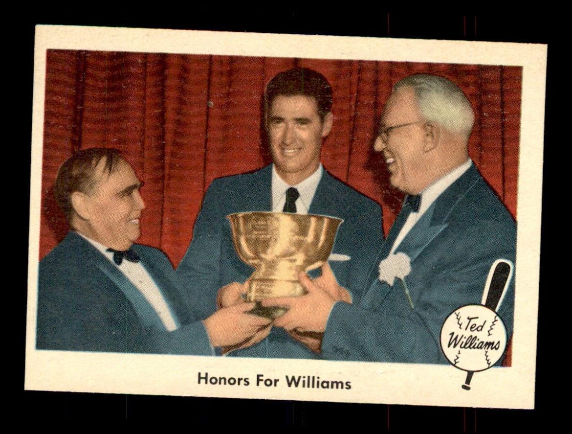 1959 Fleer #21 Honors for Williams