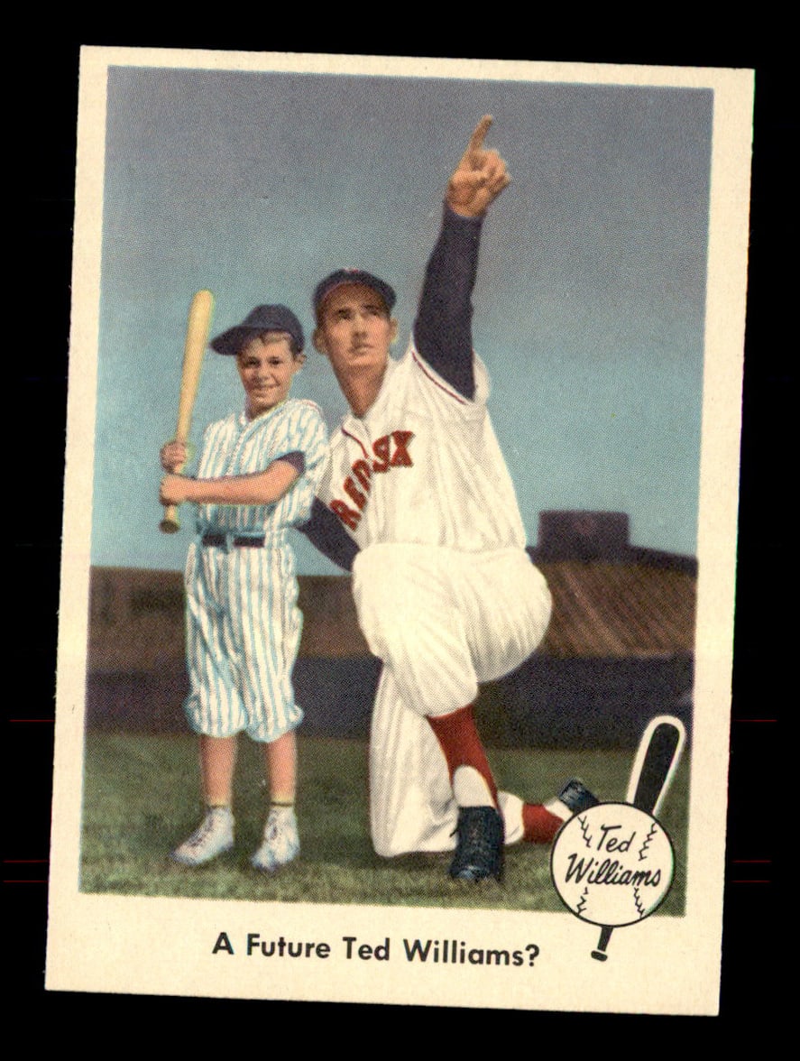 1959 Fleer #69 A Future Ted Williams? NM