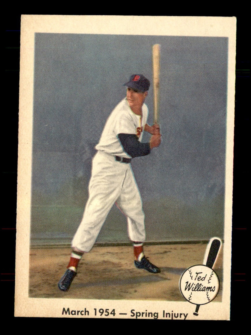 1959 Fleer #50 March 1954 - Spring Injury NM
