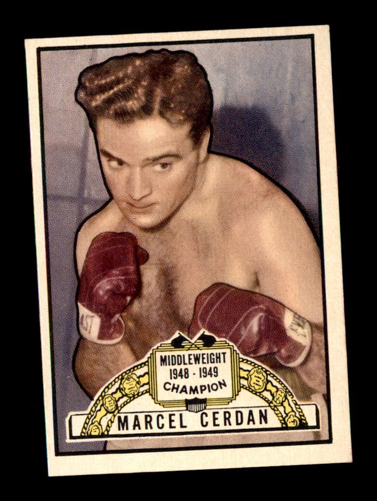 1951 Topps Ringside #5 Marcel Cerdan NM