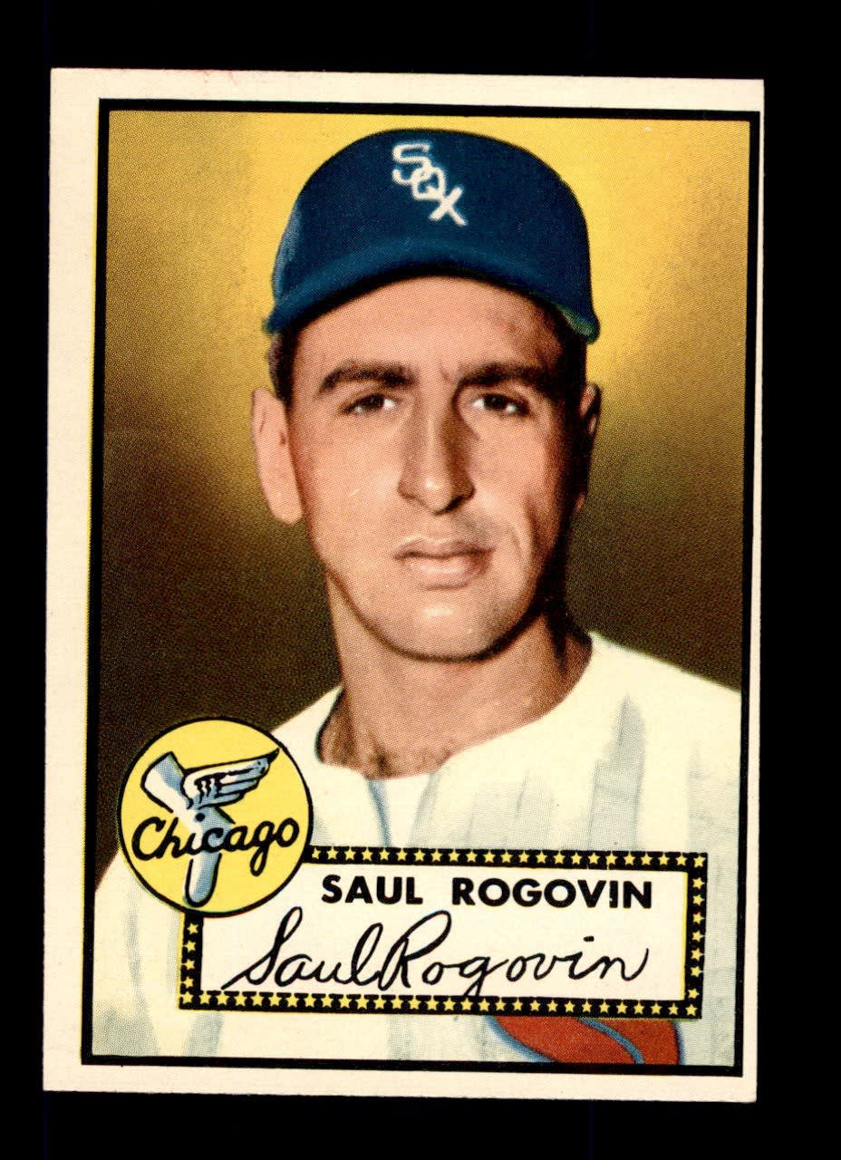 1952 Topps #159 Saul Rogovin
