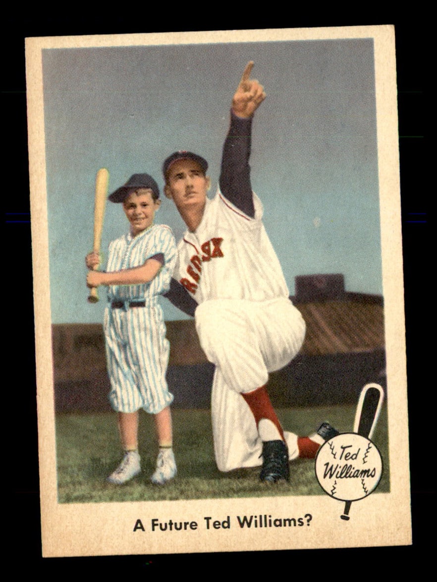 1959 Fleer #69 A Future Ted Williams? NM-MT