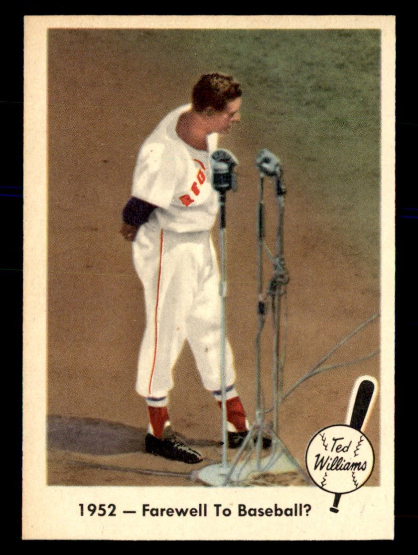 1959 Fleer #45 1952 - Farewell To Baseball? NM-MT