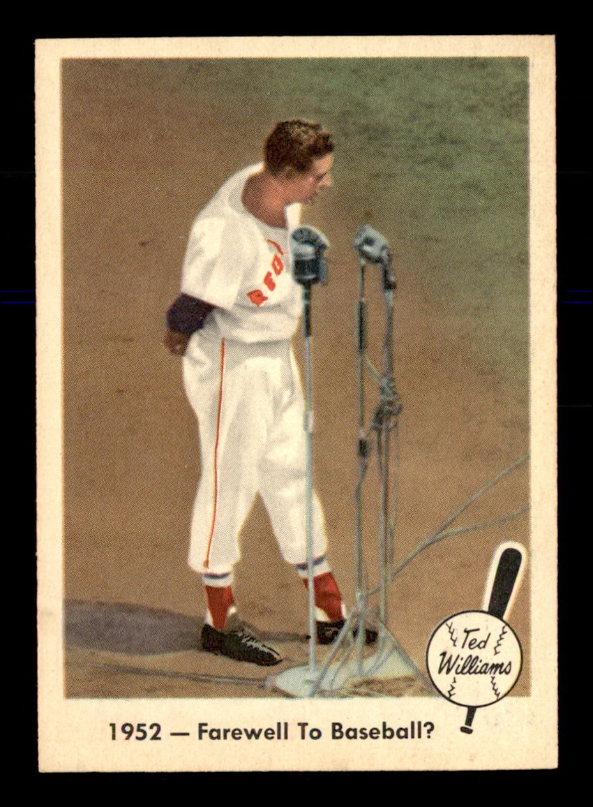 1959 Fleer #45 1952 - Farewell To Baseball? NM-MT