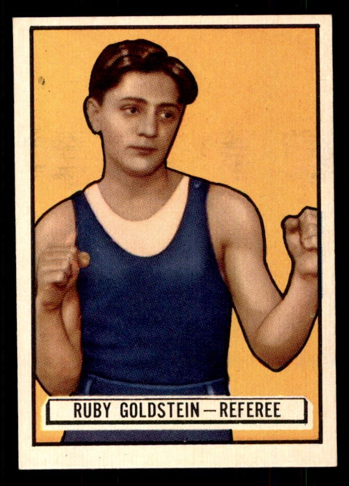 1951 Topps Ringside #46 Ruby Goldstein NM