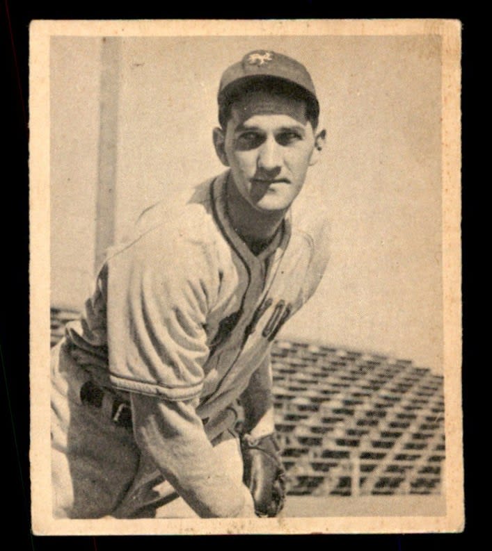 1948 Bowman #23 Larry Jansen EX