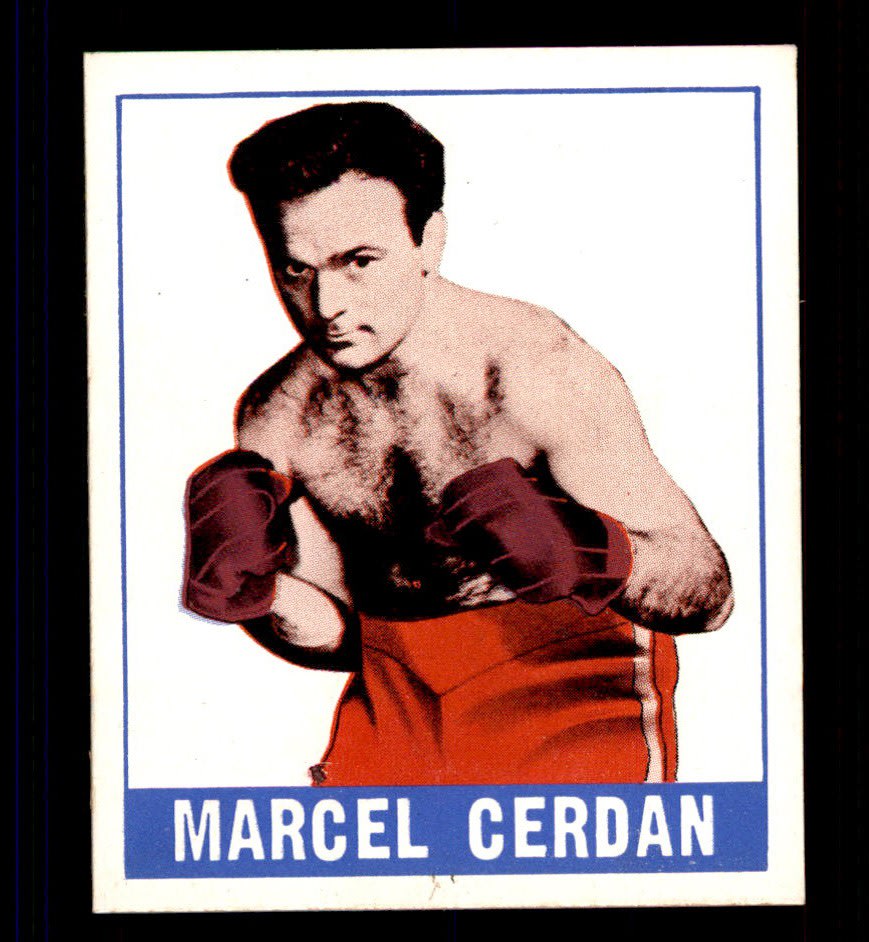 1948 Leaf #42 Marcel Cerdan NM