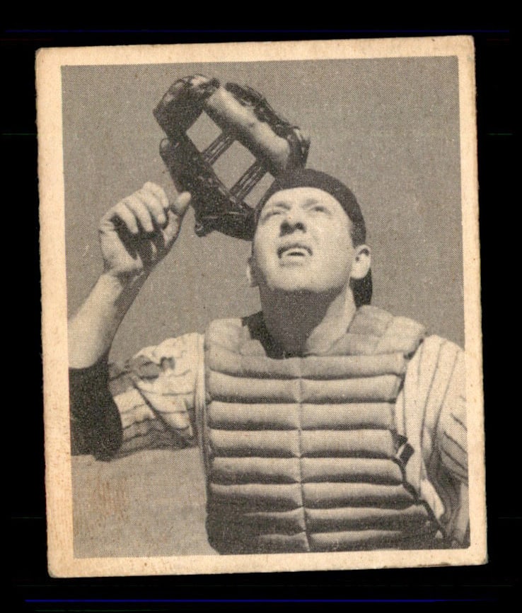1948 Bowman #10 Buddy Rosar VG-EX