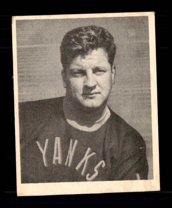 1948 Bowman #92 Frank Barzilauskas EX