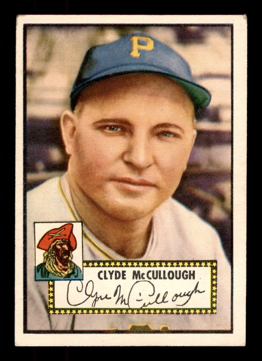 1952 Topps #218 Clyde Mccullough