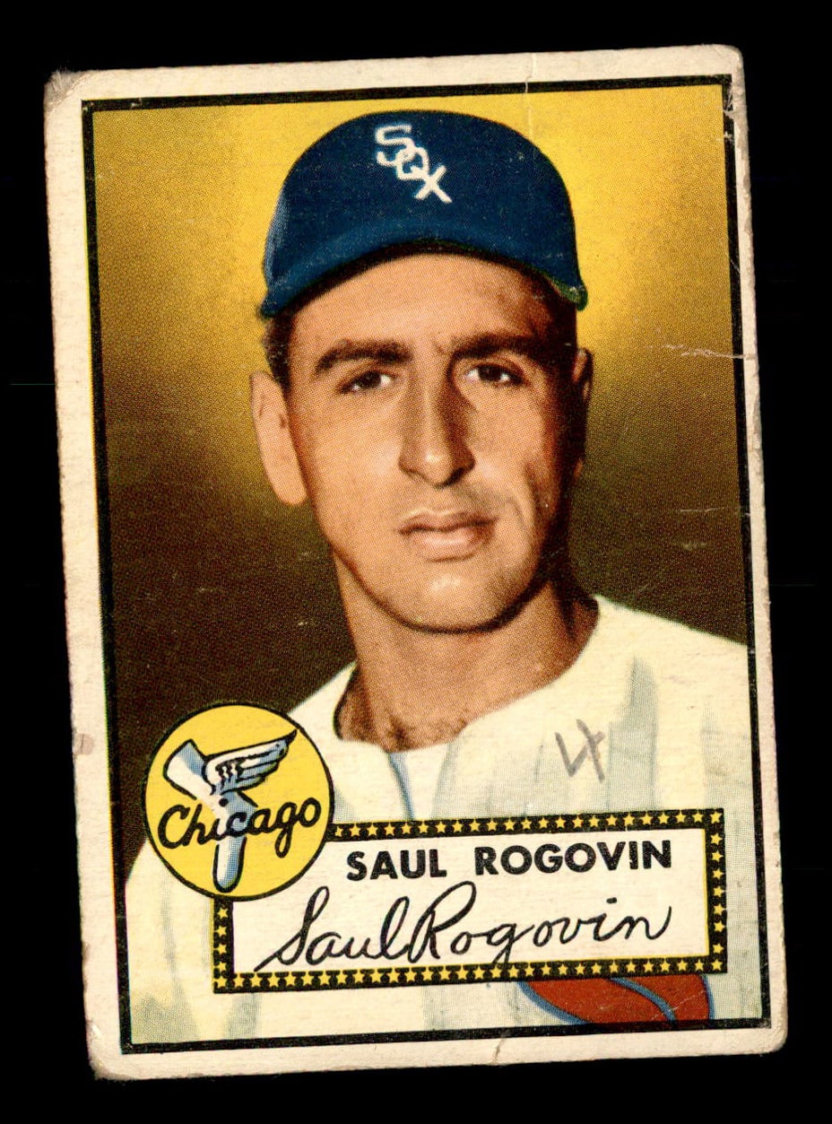 1952 Topps #159 Saul Rogovin