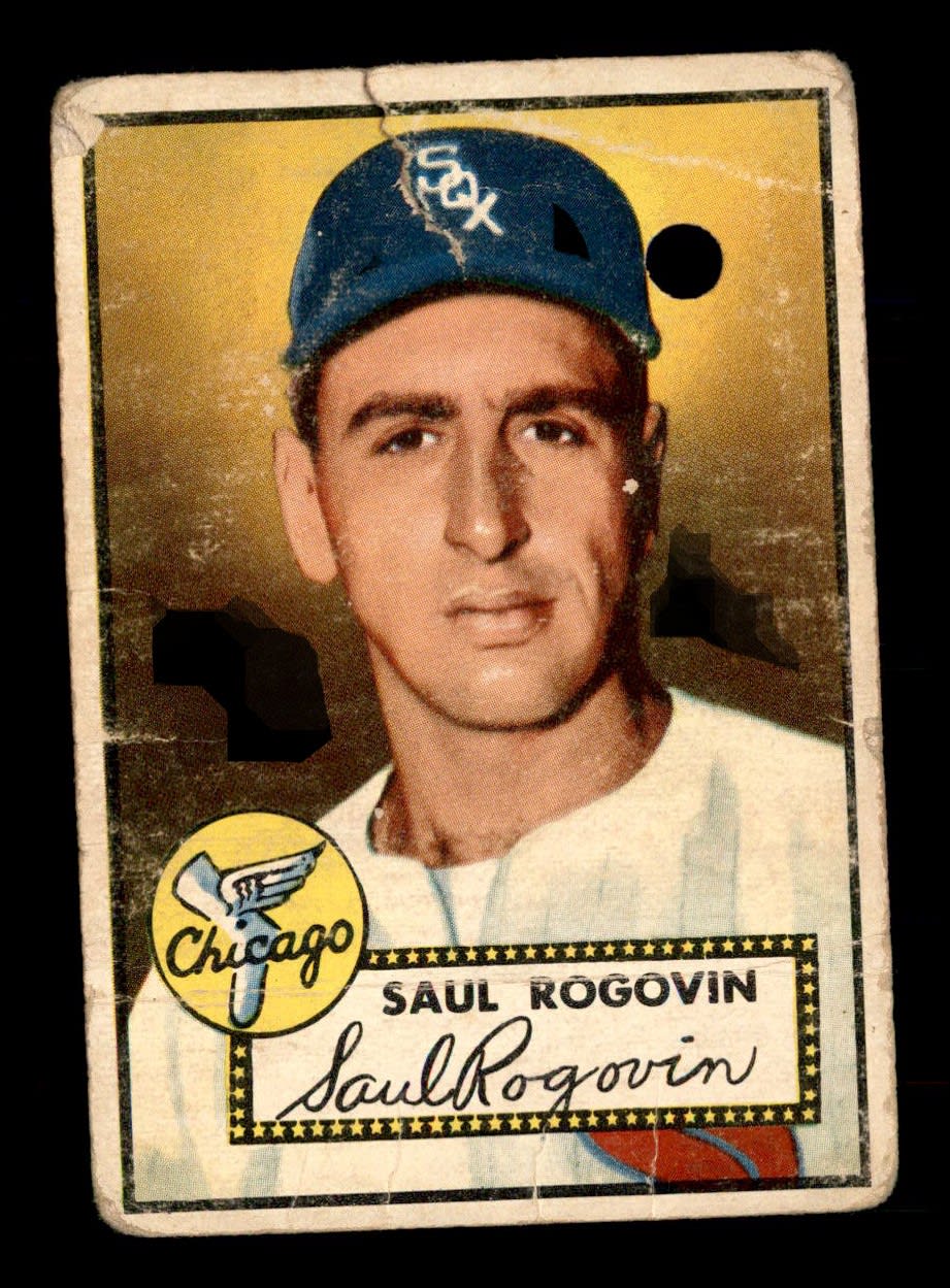 1952 Topps #159 Saul Rogovin
