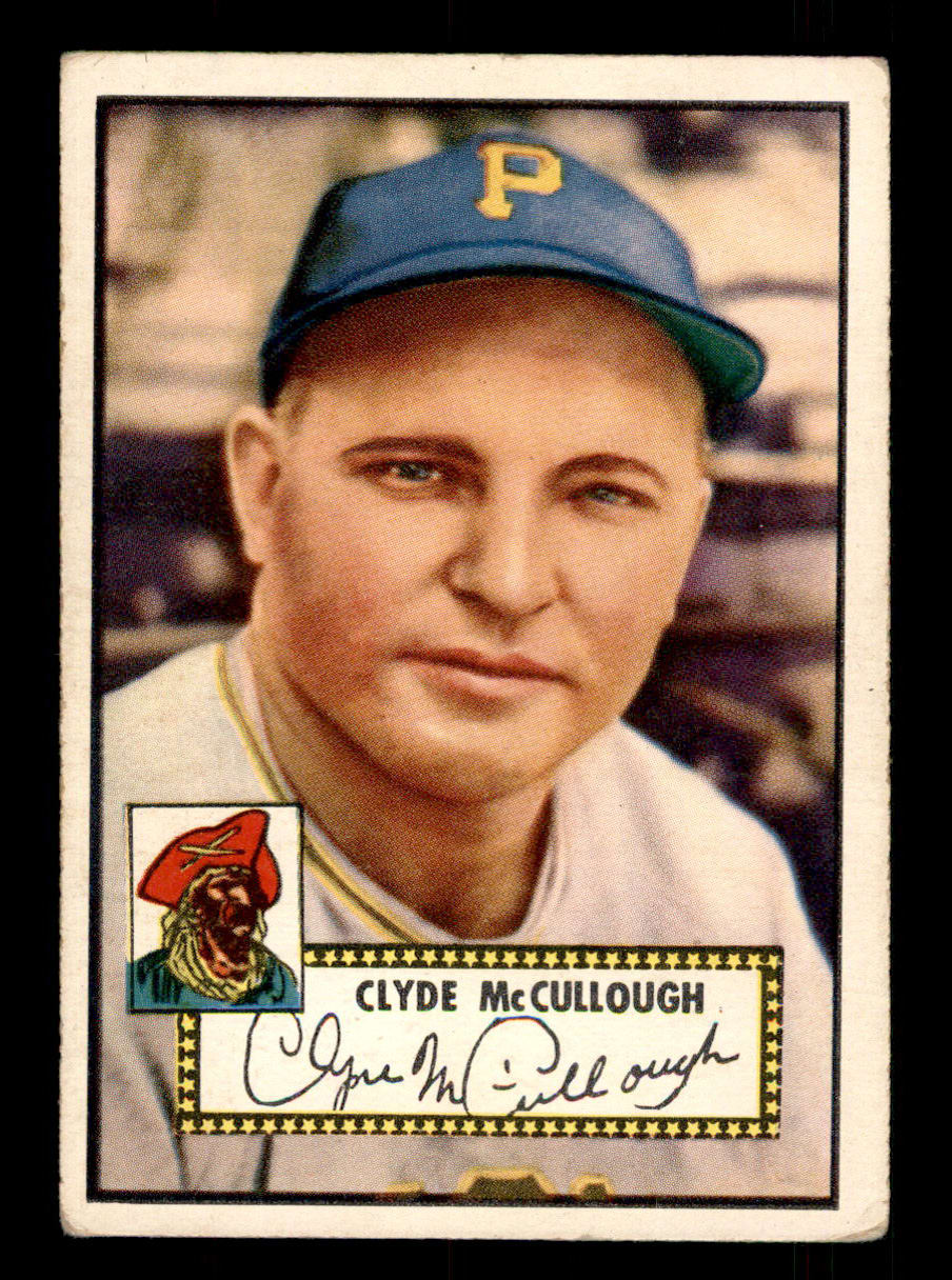 1952 Topps #218 Clyde Mccullough