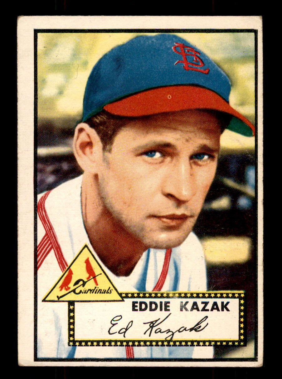 1952 Topps #165 Eddie Kazak