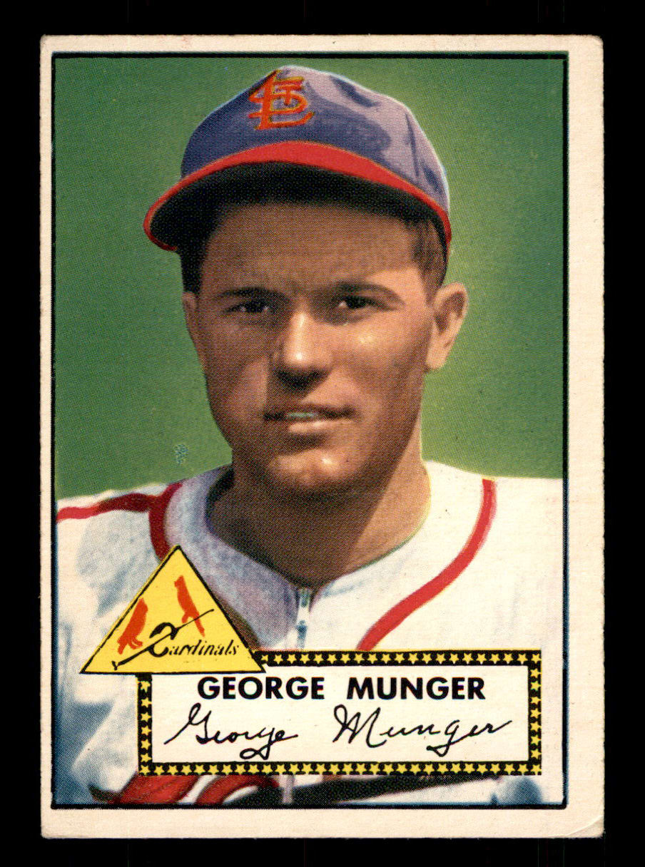 1952 Topps #115 George Munger (Crease) VG-EX