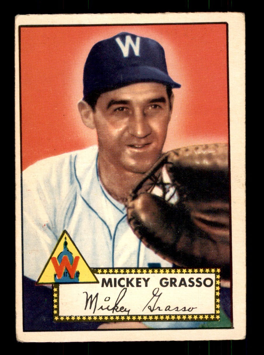 1952 Topps #90 Mickey Grasso VG-EX