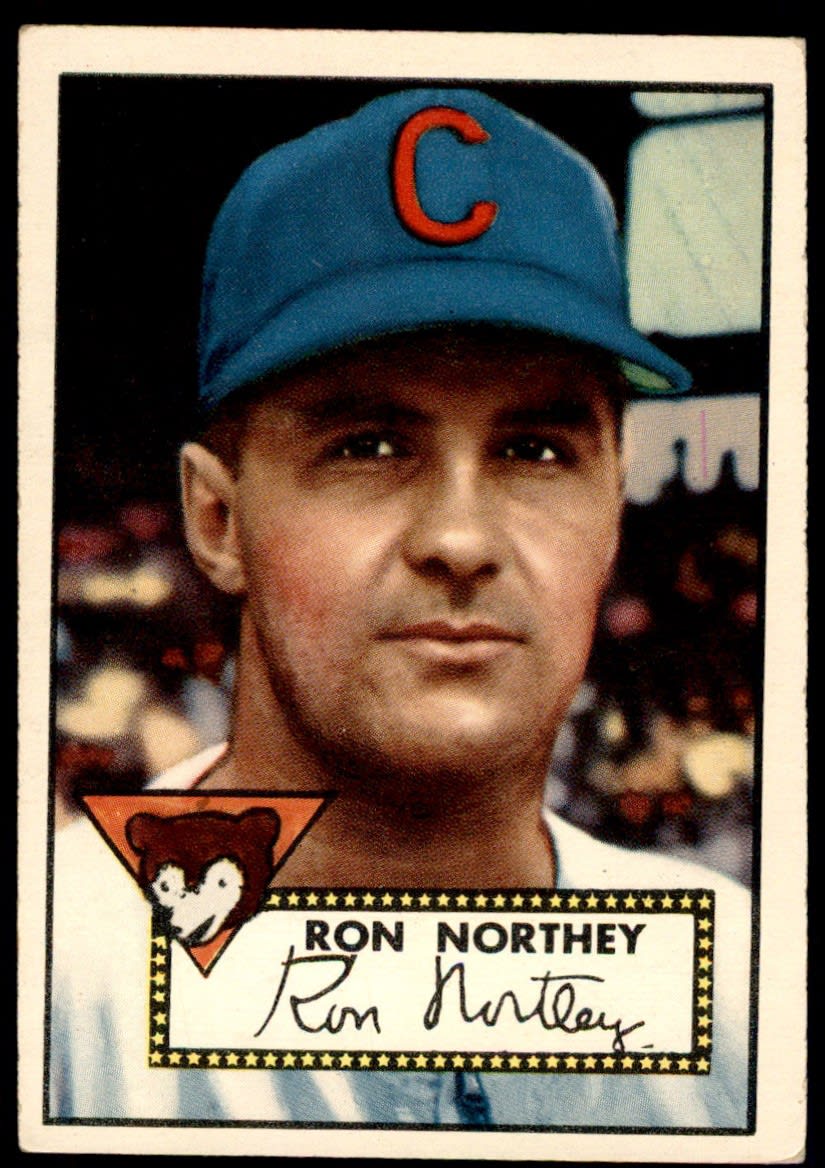 1952 Topps #204 Ron Northey