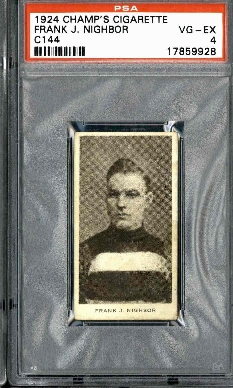 1924 C144 Frank Nighbor PSA 4