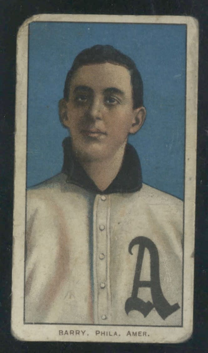 1909-11 T206 Jack Barry GD Philadelphia Polar Bear