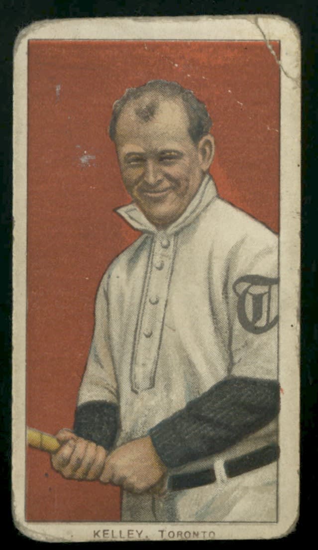 1909-11 T206 Joe Kelley Toronto Cycle Cigarettes 350 VG