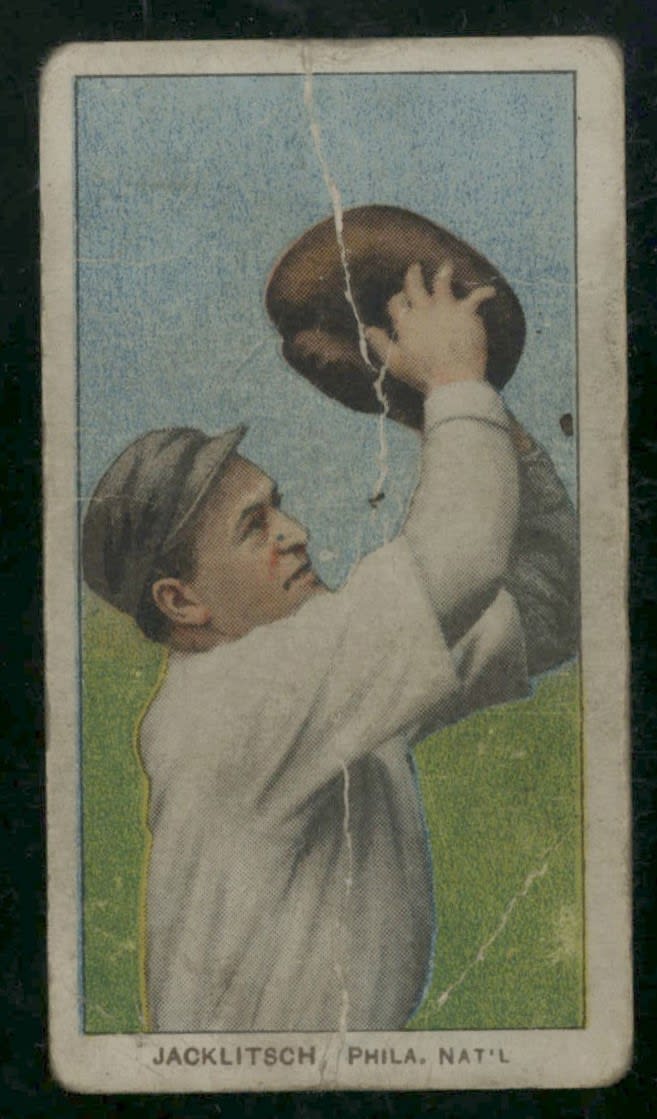 1909-11 T206 Fred Jacklitsch Philadelphia Piedmont 350 FR