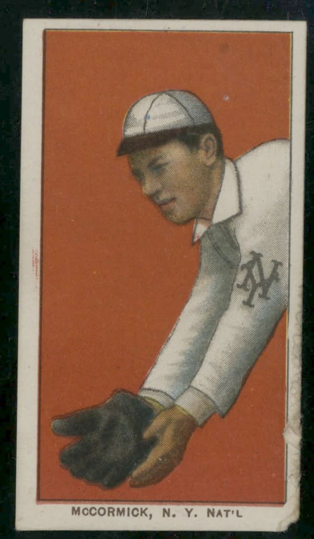 1909-11 T206 Moose McCormick N.Y. Piedmont 350 GD