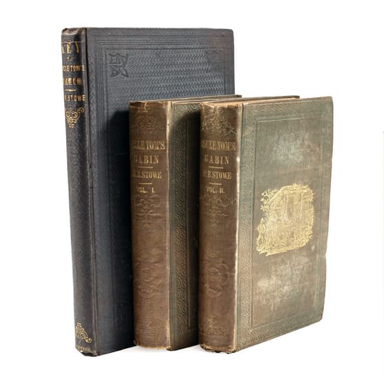 1852 - Uncle Tom's Cabin, First Edition - Harriet Beecher Stowe