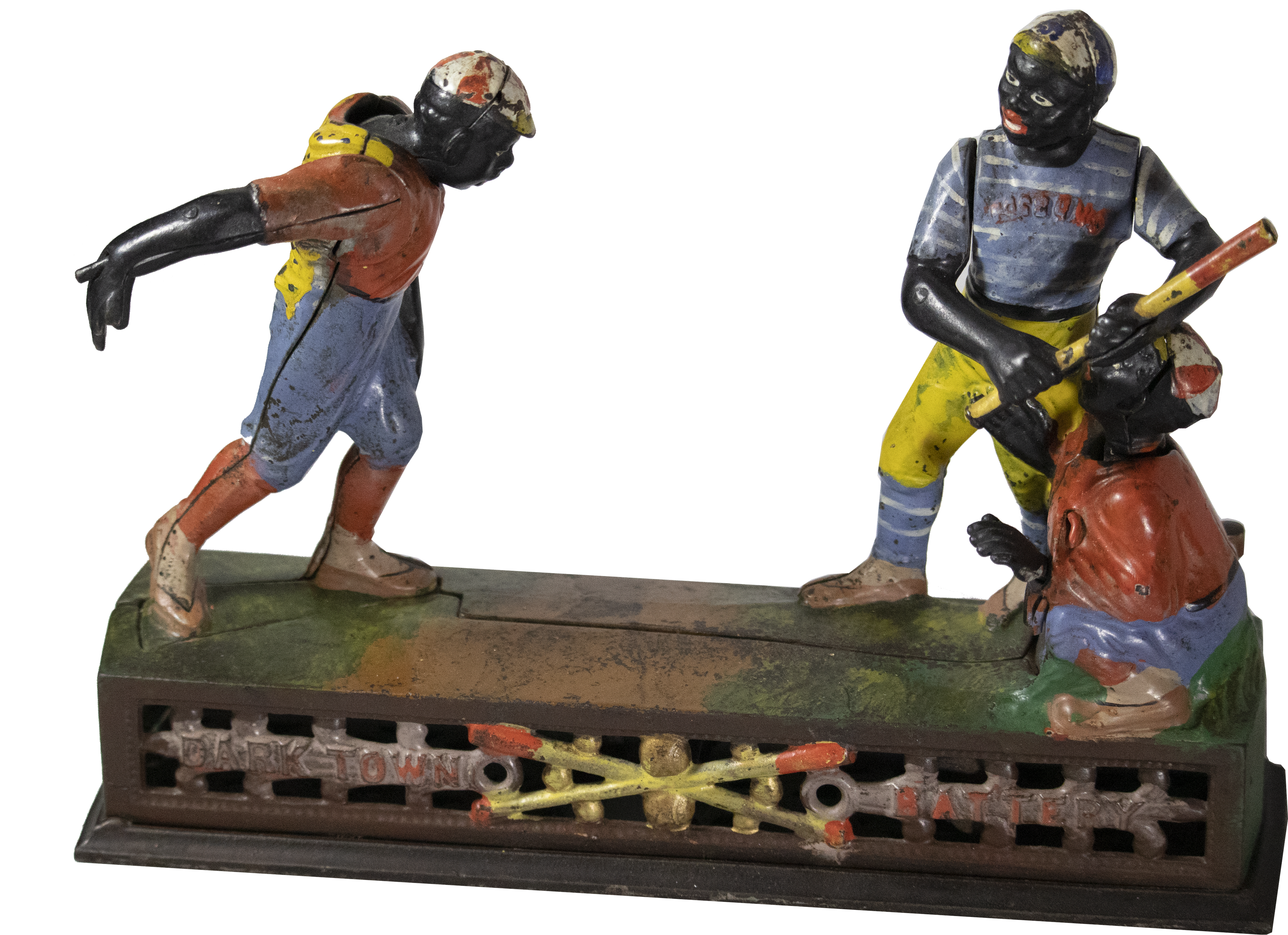 Darktown Battery Mechanical Bank