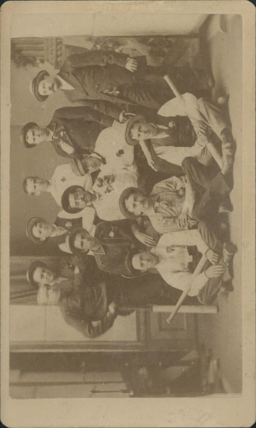 1870's "Boutonniere" Baseball Team of Wisconsin