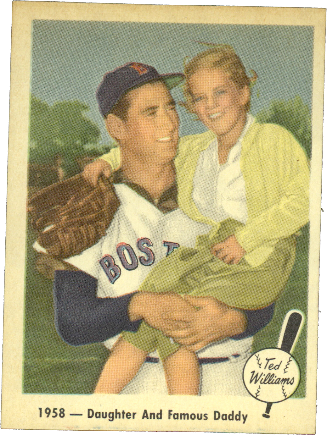 1959 Fleer #64 Daughter and Famous Daddy NM-MT